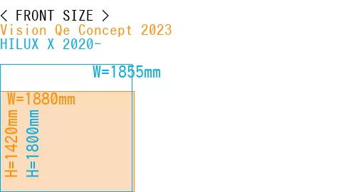 #Vision Qe Concept 2023 + HILUX X 2020-